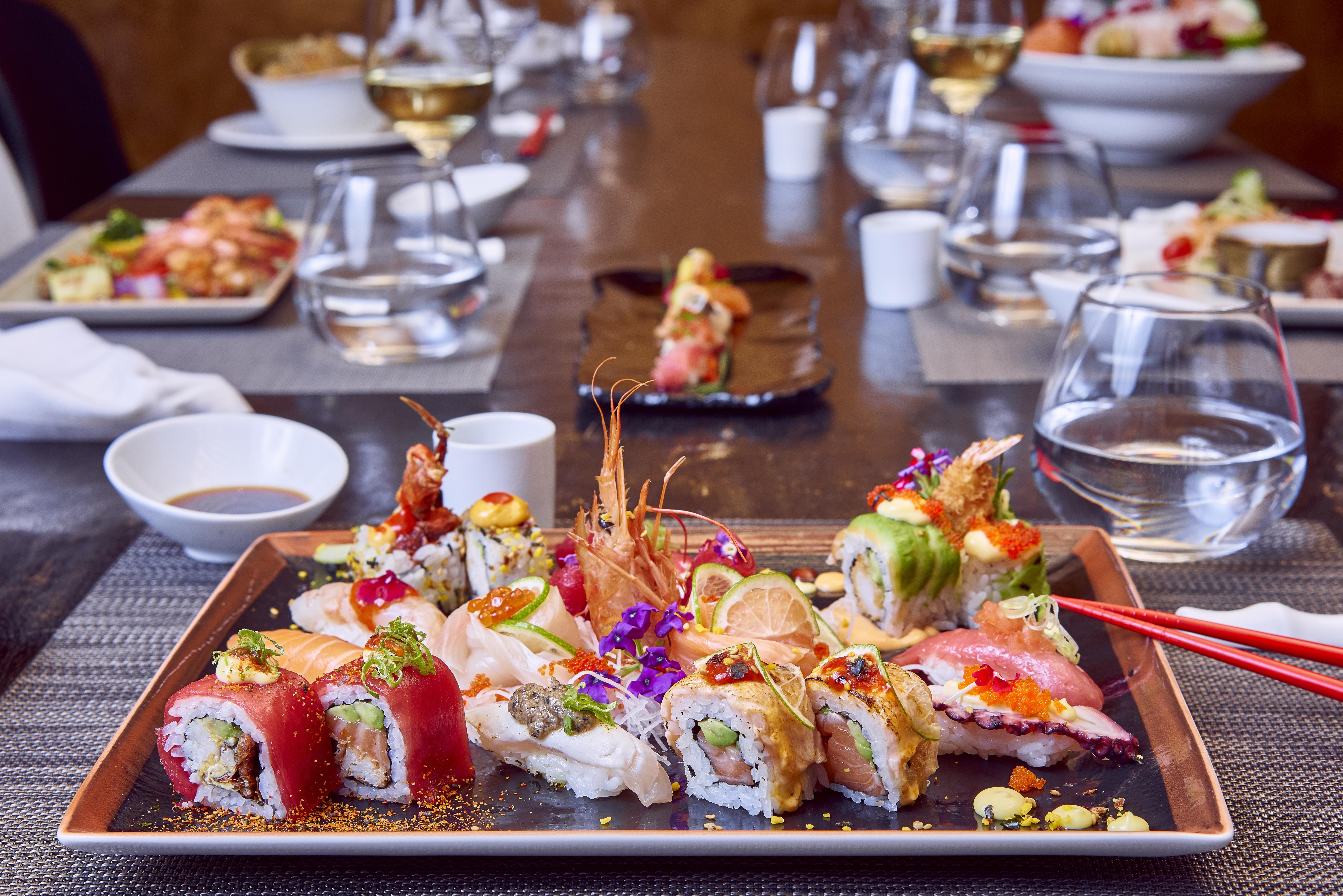 The Unexpected Ibiza Hotel - Ushuaia Club Entrance Included (Adults Only) Playa d'en Bossa Esterno foto Sushi