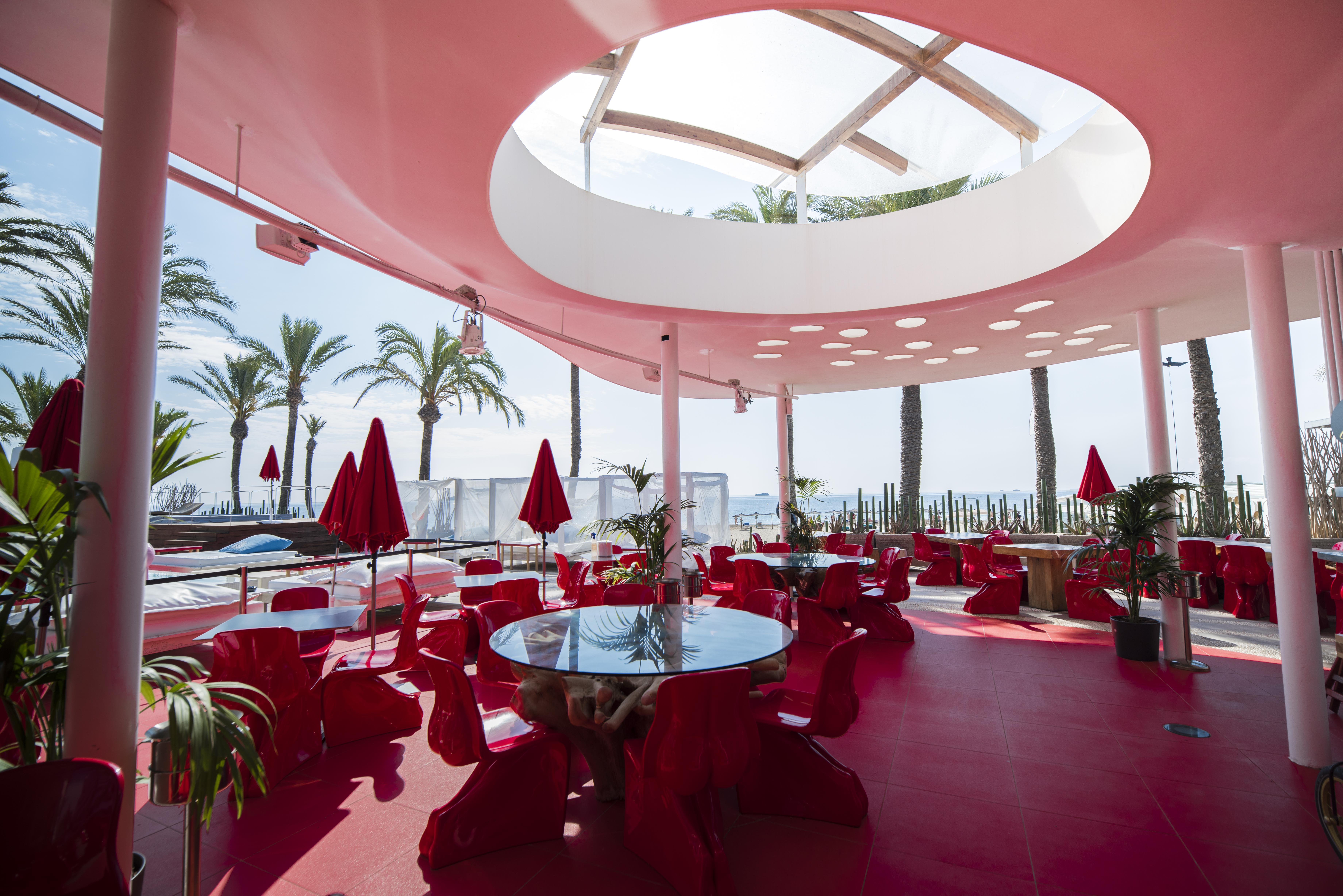 The Unexpected Ibiza Hotel - Ushuaia Club Entrance Included (Adults Only) Playa d'en Bossa Esterno foto Restaurant