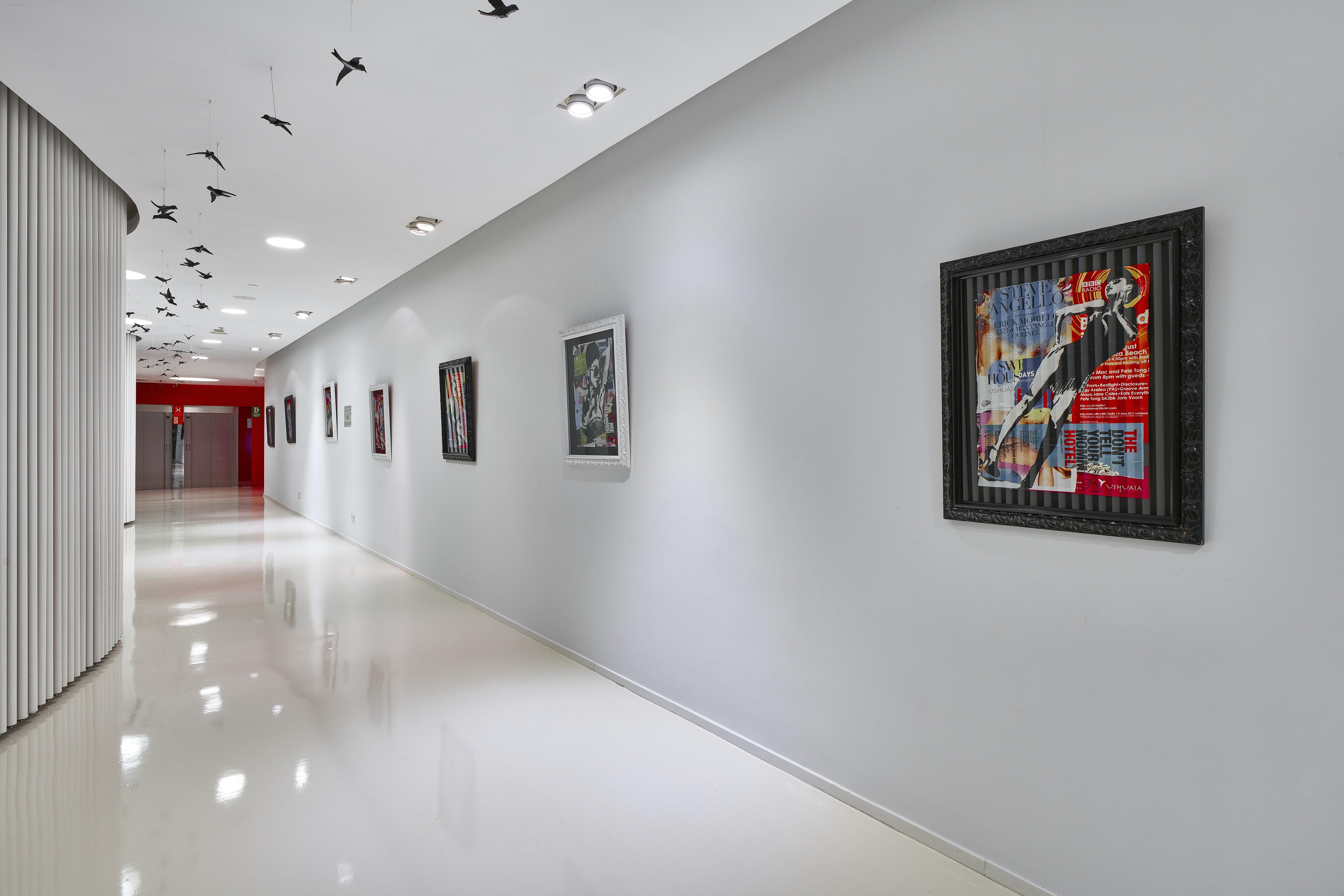 The Unexpected Ibiza Hotel - Ushuaia Club Entrance Included (Adults Only) Playa d'en Bossa Esterno foto A corridor