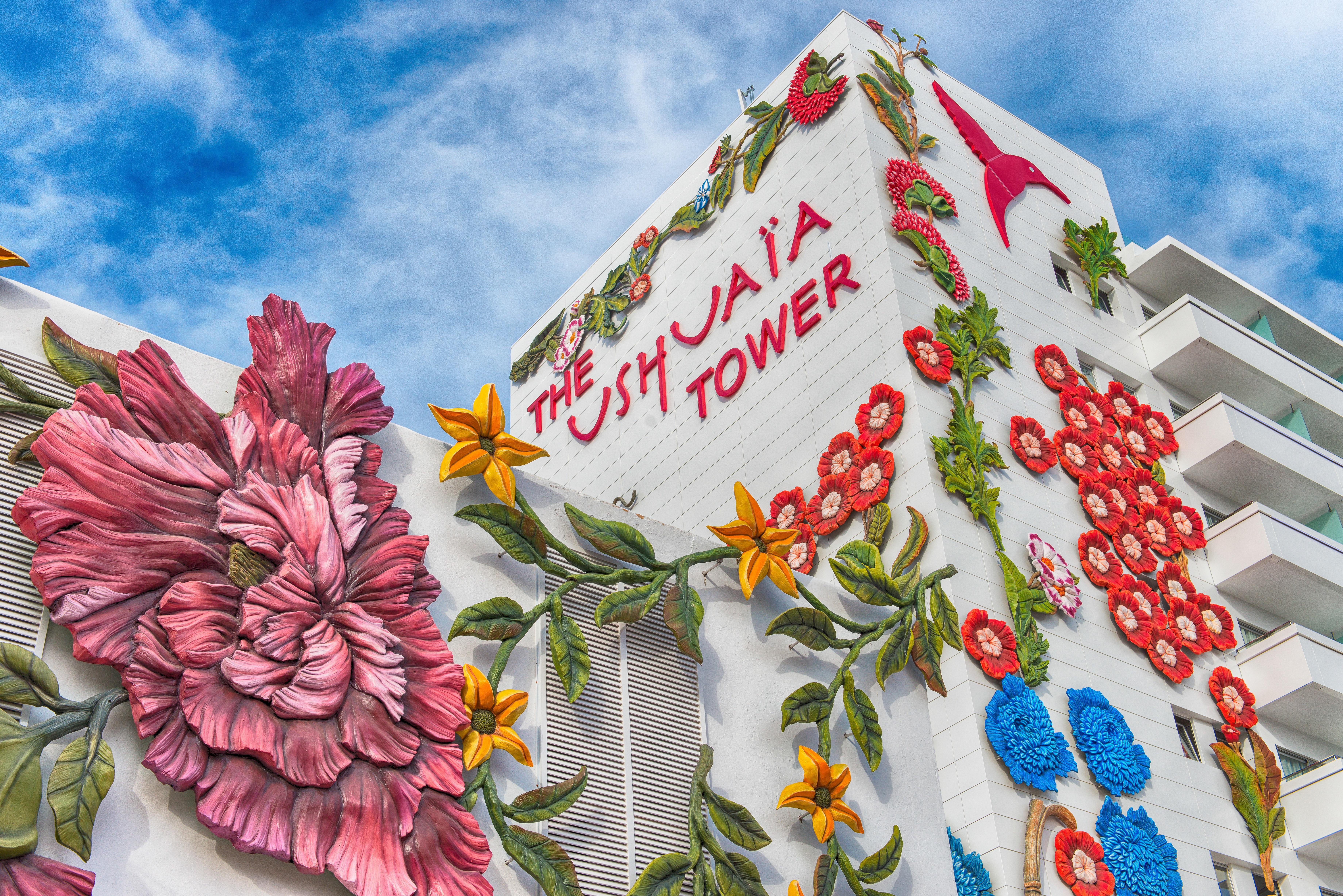 The Unexpected Ibiza Hotel - Ushuaia Club Entrance Included (Adults Only) Playa d'en Bossa Esterno foto The Shilla Laia Tower